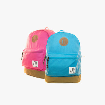 Jack Bee Brunswick Backpack - Pink & Blue